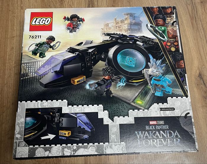Lego Marvel le sunbird de shuri vaisseau jouet black Panther 76211 - photo numéro 3