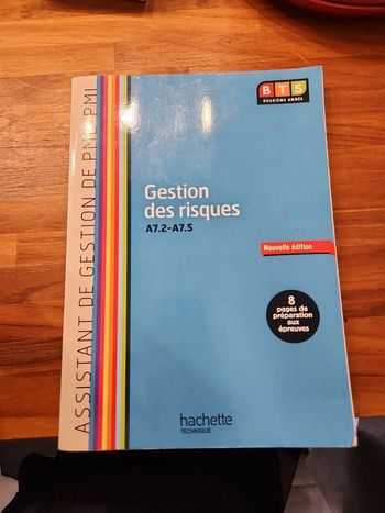 Livre : Gestion des risques / assistant de gestion de PME-PMI