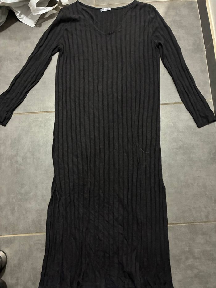 Robe longue noir