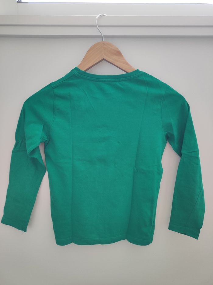 Tee-shirt ML vert DPAM - photo numéro 2