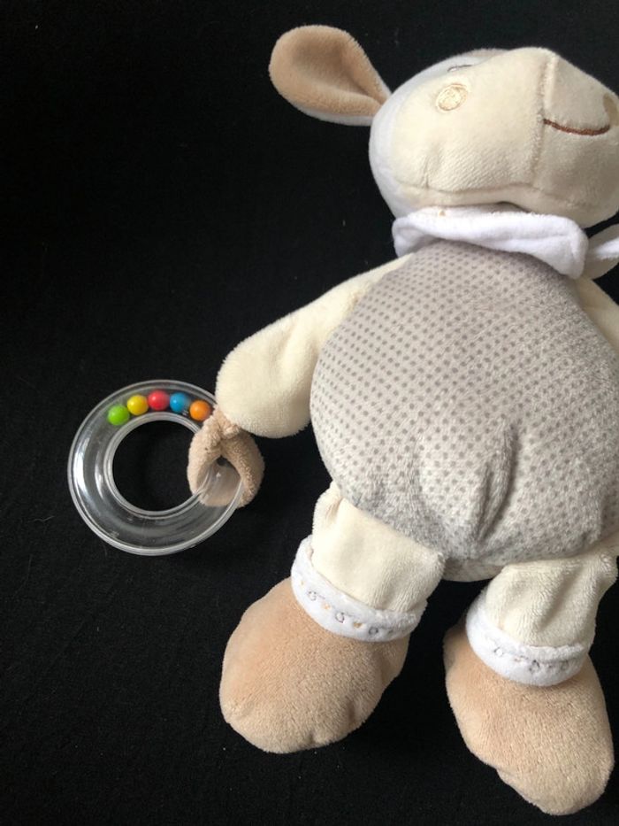 Doudou mouton éveil mots d’enfants - photo numéro 3