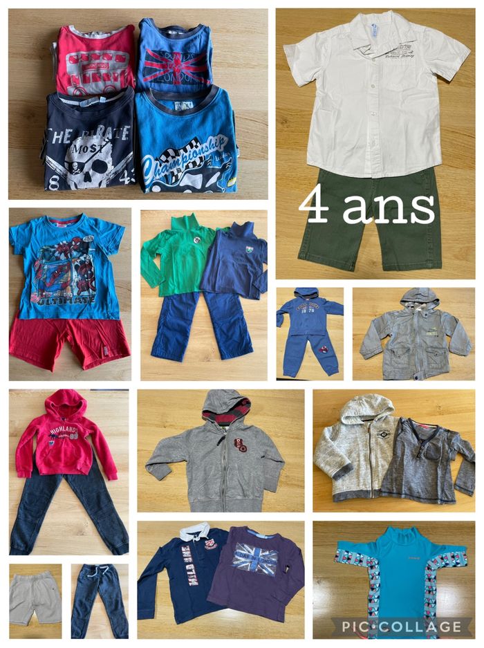 Lot vêtements garçon 4 ans