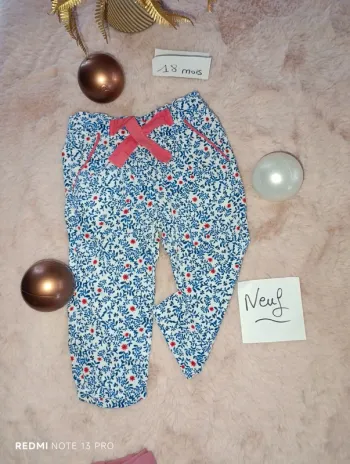 Pantalon fleuri Gémo