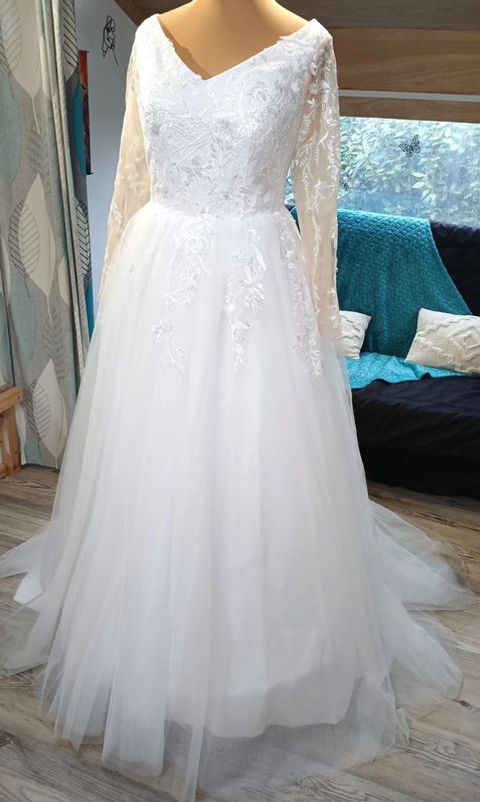 robe de mariée neuve taille 44 - photo numéro 11