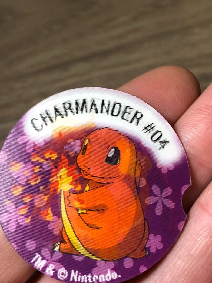 Accessoires kinder Pokémon parmalat 3/24 salameche reptincel dracaufeu - photo numéro 3