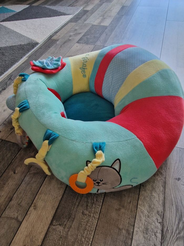 Fauteuil/ siège/ coussin d'éveil Sophie la girafe - photo numéro 3