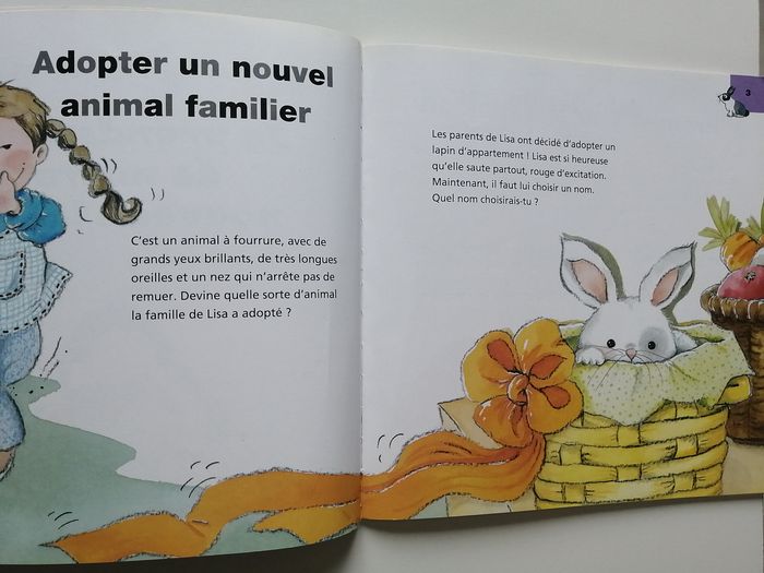 peluche et livre lapin - photo numéro 5
