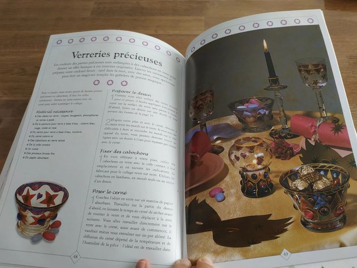 Livre peinture sur verre - photo numéro 5