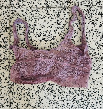 Brassière rose