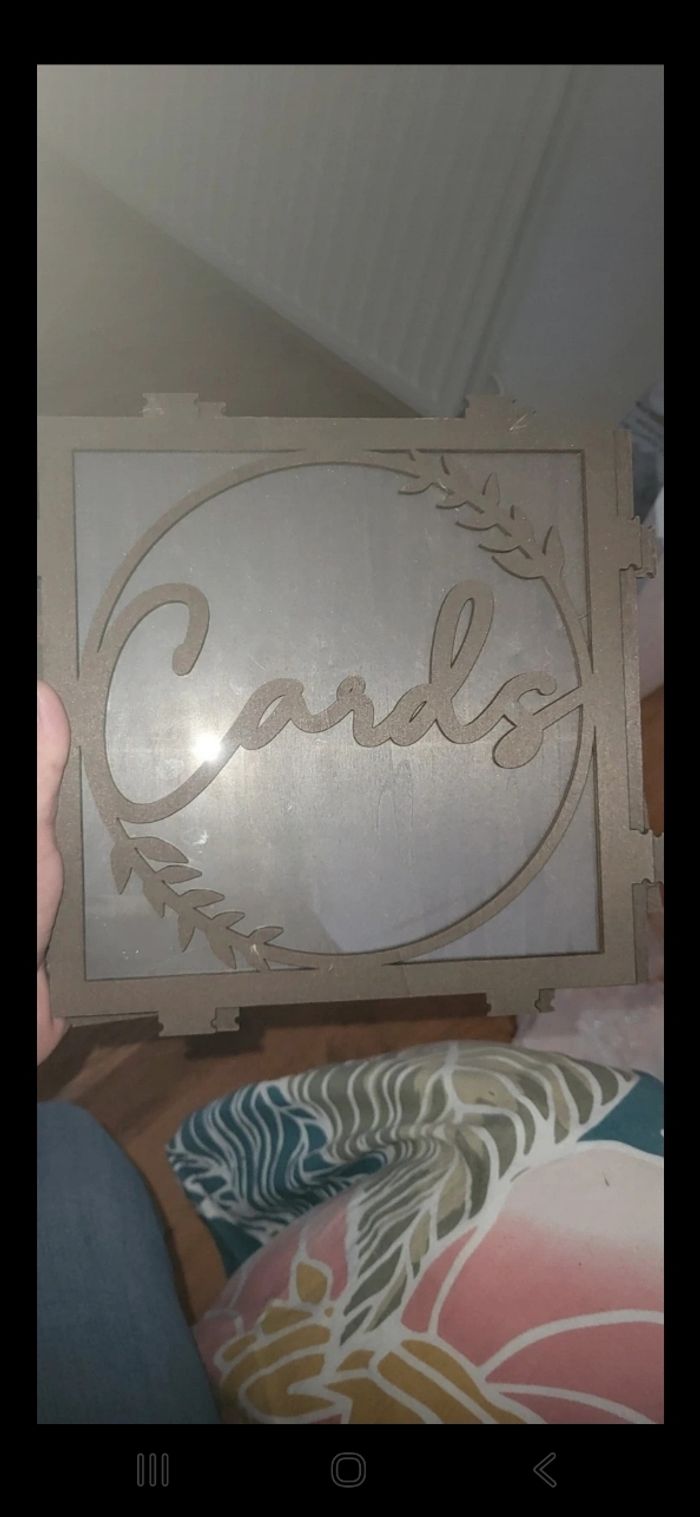 Boite a carte