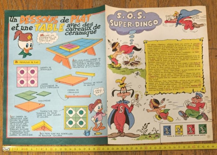 Ancien poster Big Jim 1977 Le monstre du Loch Ness vintage - photo numéro 2