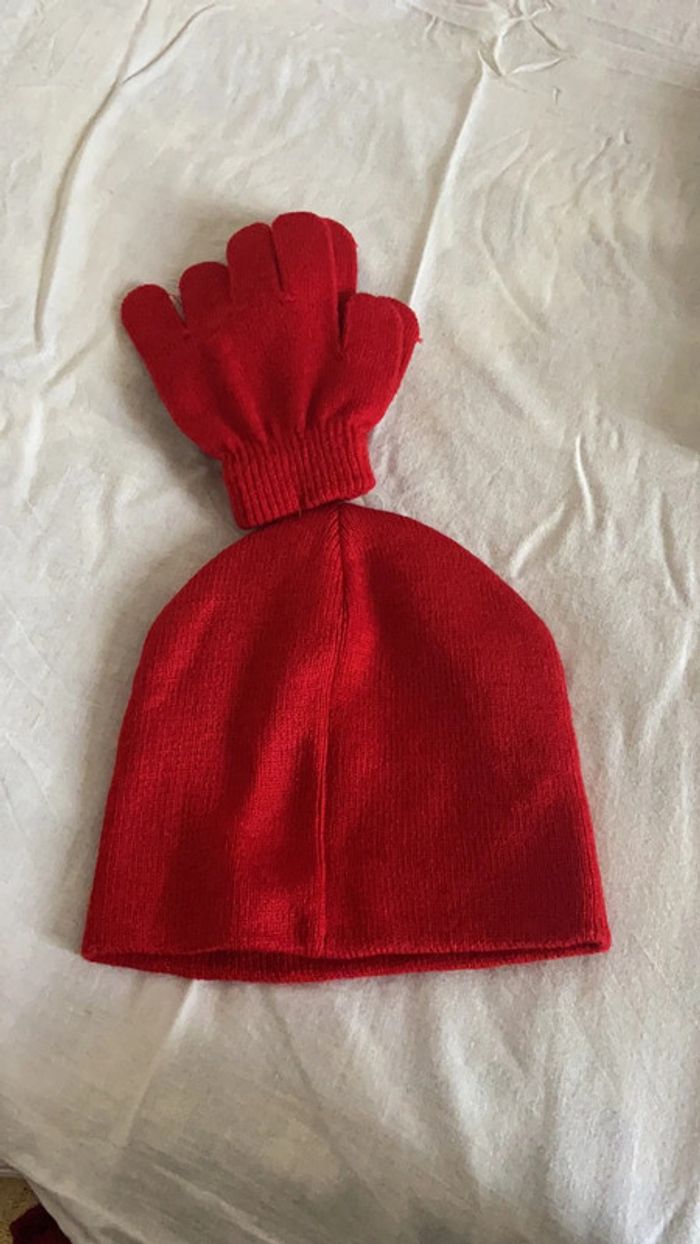 Ensemble bonnet et gants minions - photo numéro 2