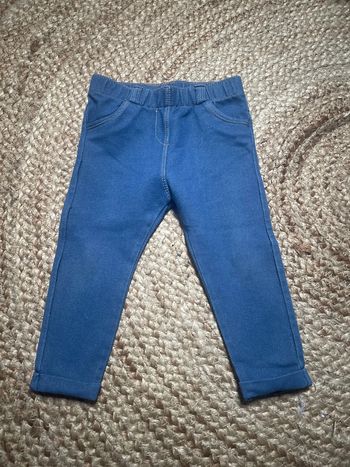 Leggings jeans bébé fille