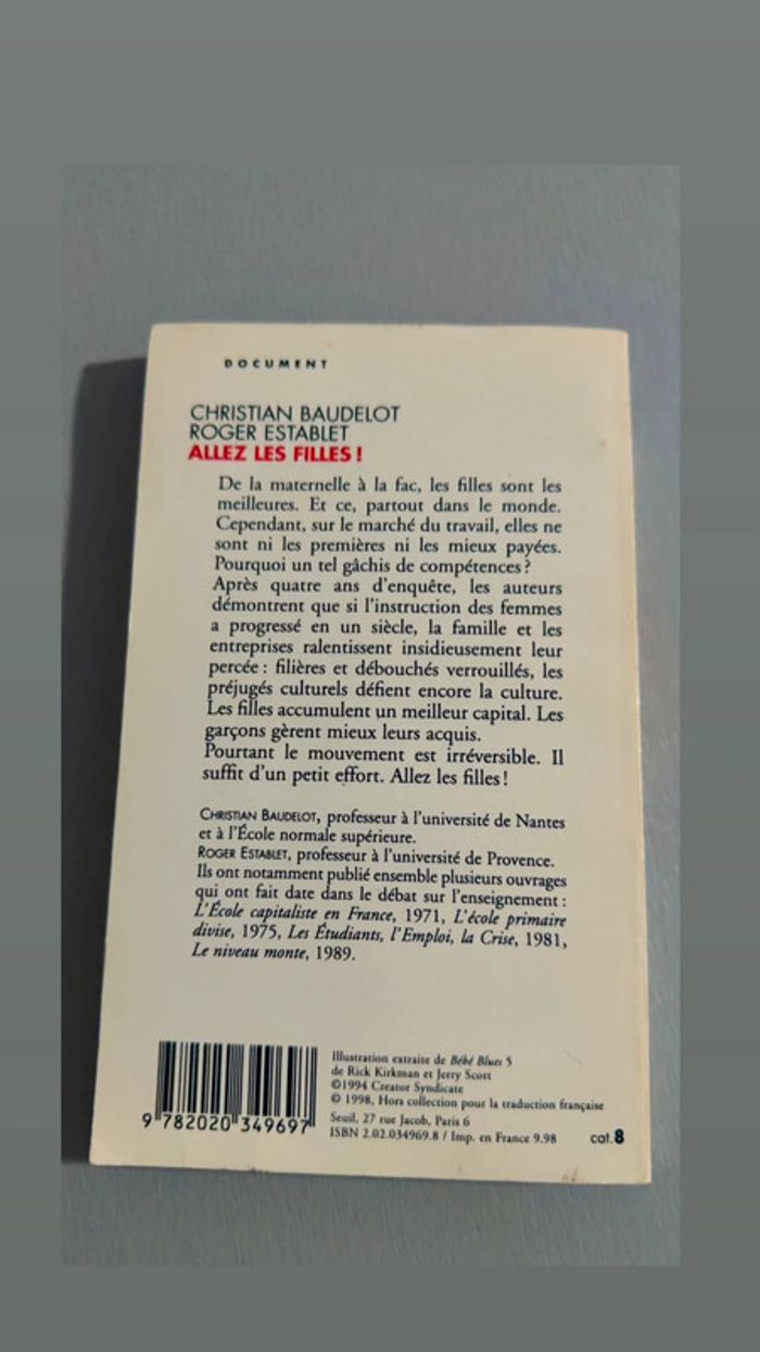 Livre Allez Les Filles Une Révolution Silencieuse - photo numéro 2