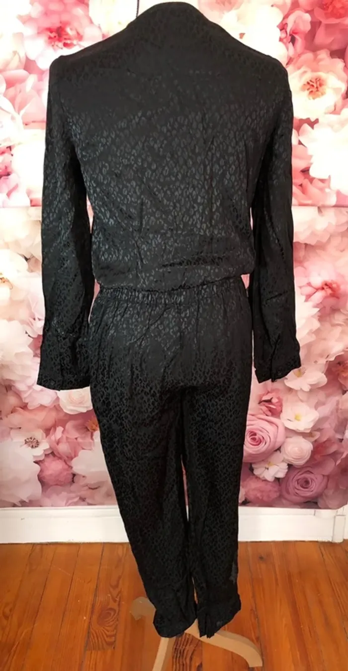 Combinaison Noire satinée Promod - photo numéro 4