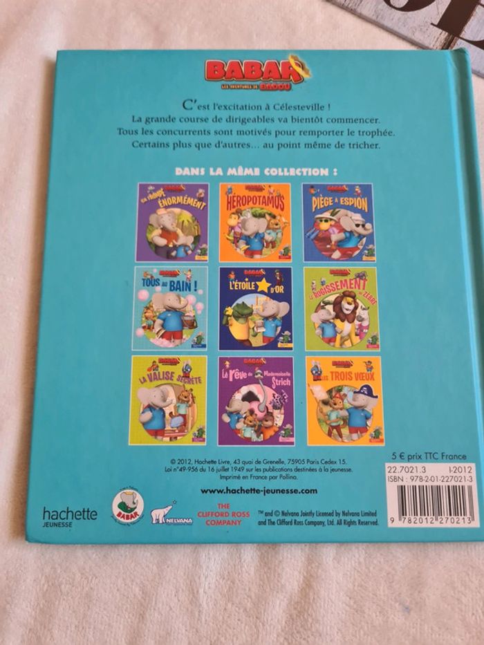 Livre Babar - photo numéro 3