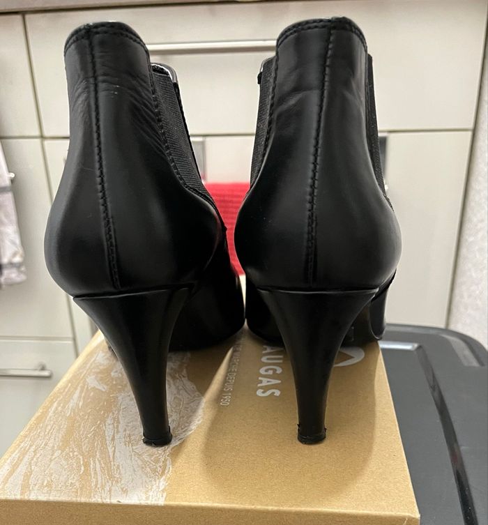 Bottines noire cuir - photo numéro 3