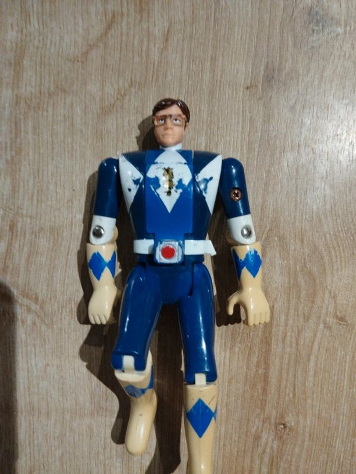 Power rangers bleu bandai mighty morphin - photo numéro 3
