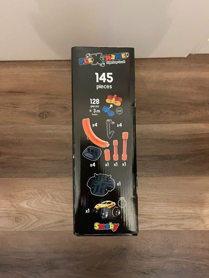 Smoby - Coffret Circuit FleXtreme Superloop 145 pièces - photo numéro 4