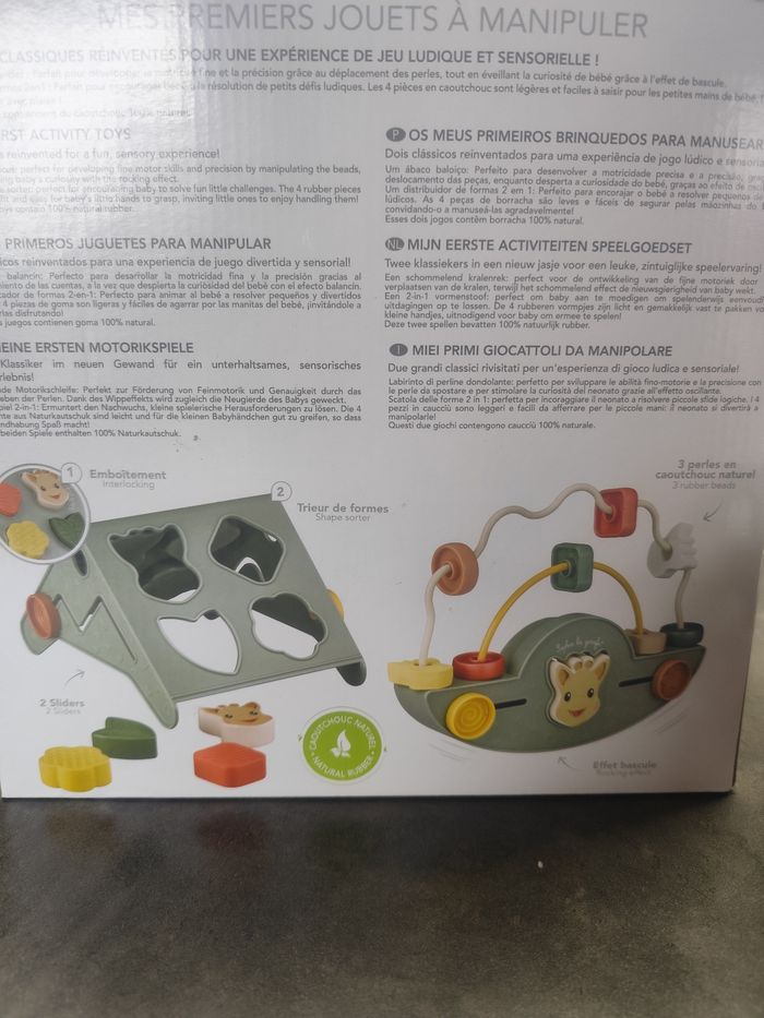 Jeu à manipuler Sophie La girafe - photo numéro 6