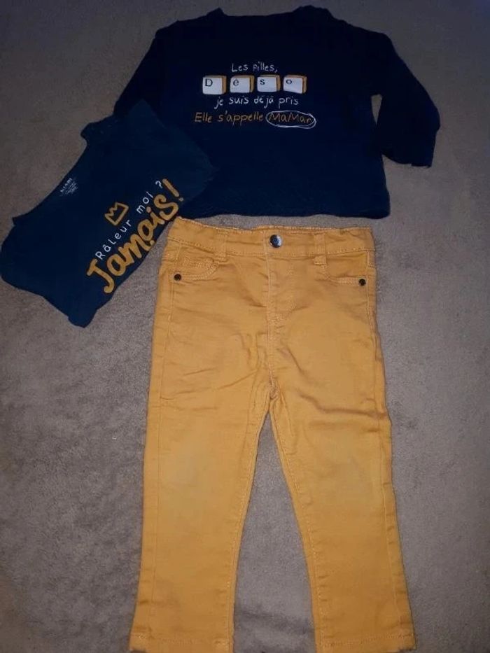 Ensemble garçon 18 mois