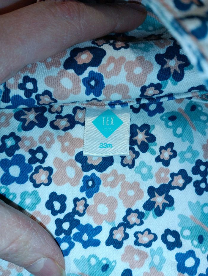 Robe salopette fleurie - photo numéro 4