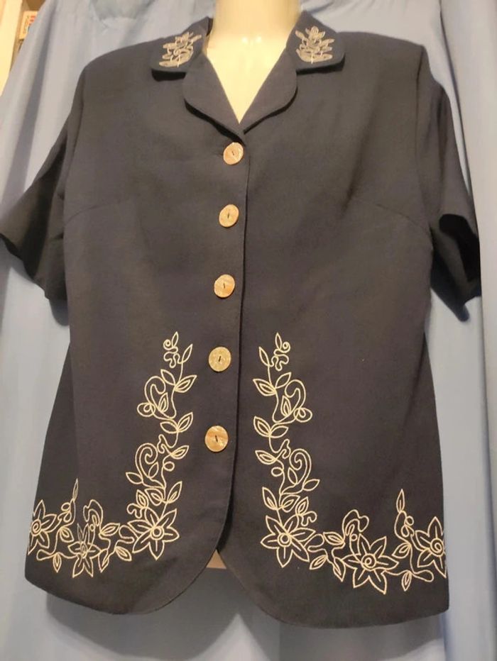 Chemise manches courtes femme