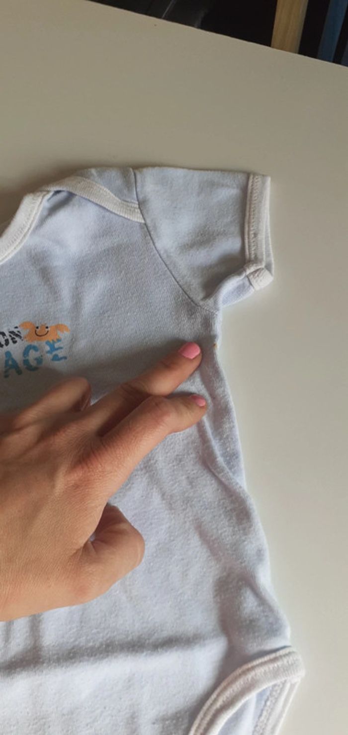 Lot de 3 bodies manches courtes 18 mois - photo numéro 17