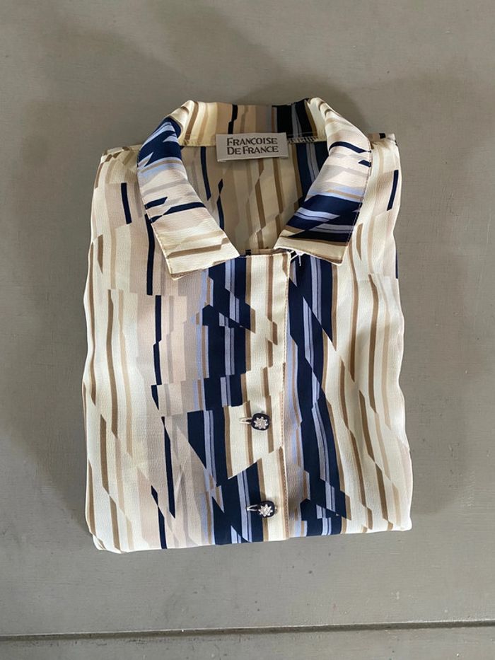 Chemise vintage Françoise de France taille M - photo numéro 20