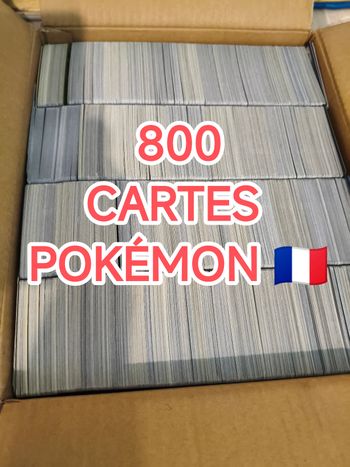 800 cartes Pokémon 