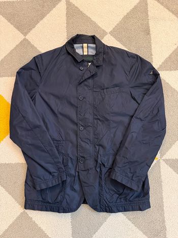 Veste imperméable Henry Cotton's bleu marine Taille M