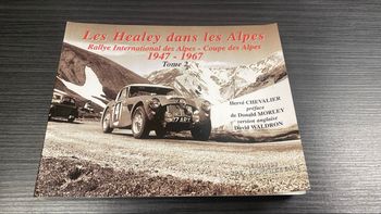 Livre les healeys dans les alpes