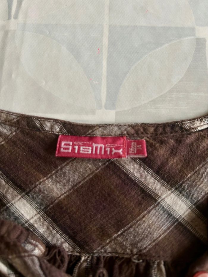 T shirt fille - 13 ans - Sismix - en très bon état - photo numéro 4