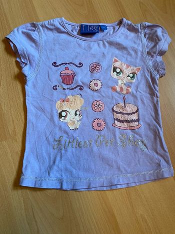 T-shirt LPS Littlest Pet Shop Taille 5 ans