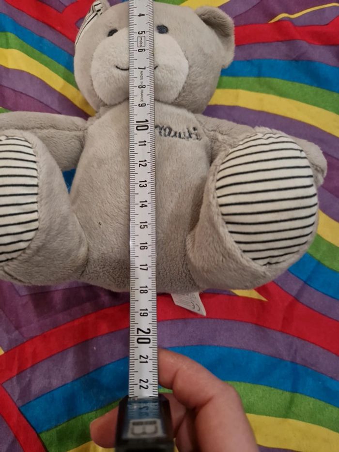 Doudou ours gris - photo numéro 4