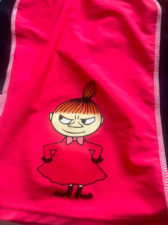 T- shirt anti-uv a manche longue swimpy taille 4/6 ANS imprimé MOOMIN - photo numéro 4