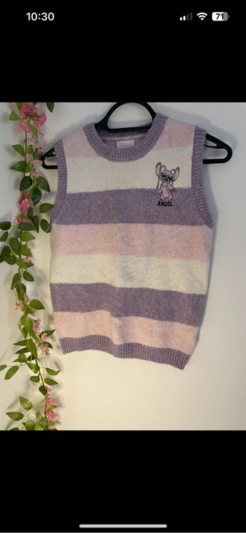 Pull sans manche