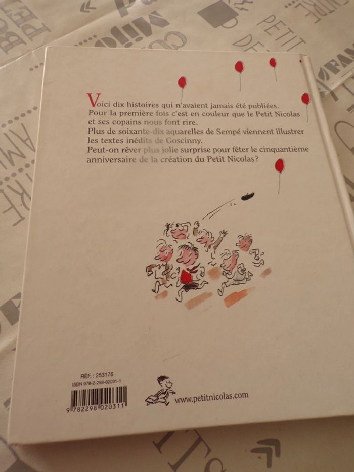 Livre Le petit Nicolas le ballon et autres histoires inédites - photo numéro 5
