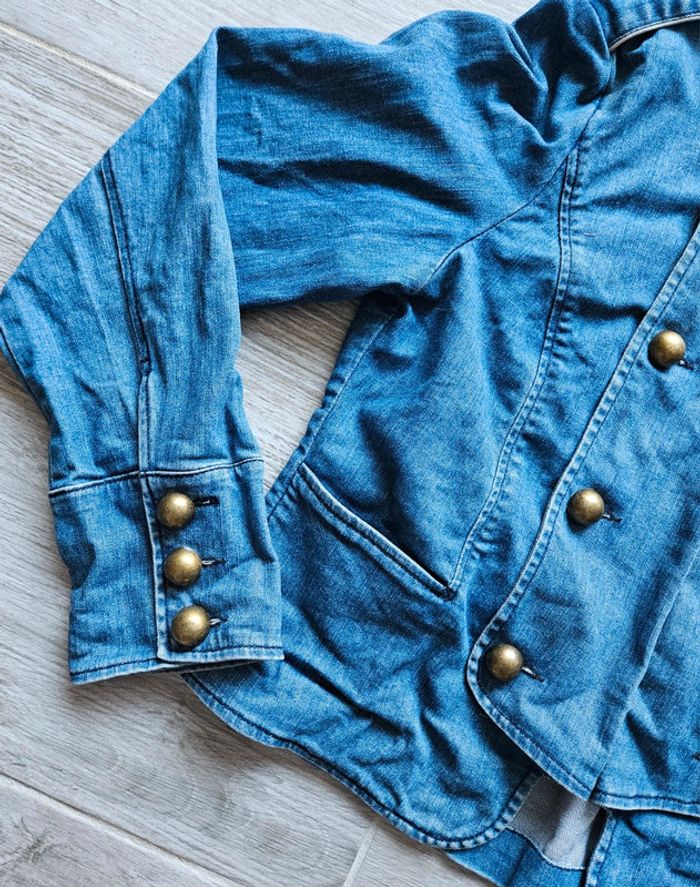 Veste en jean etam taille 42 - photo numéro 4