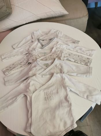 Lot de 5 bodies manches longues mixte