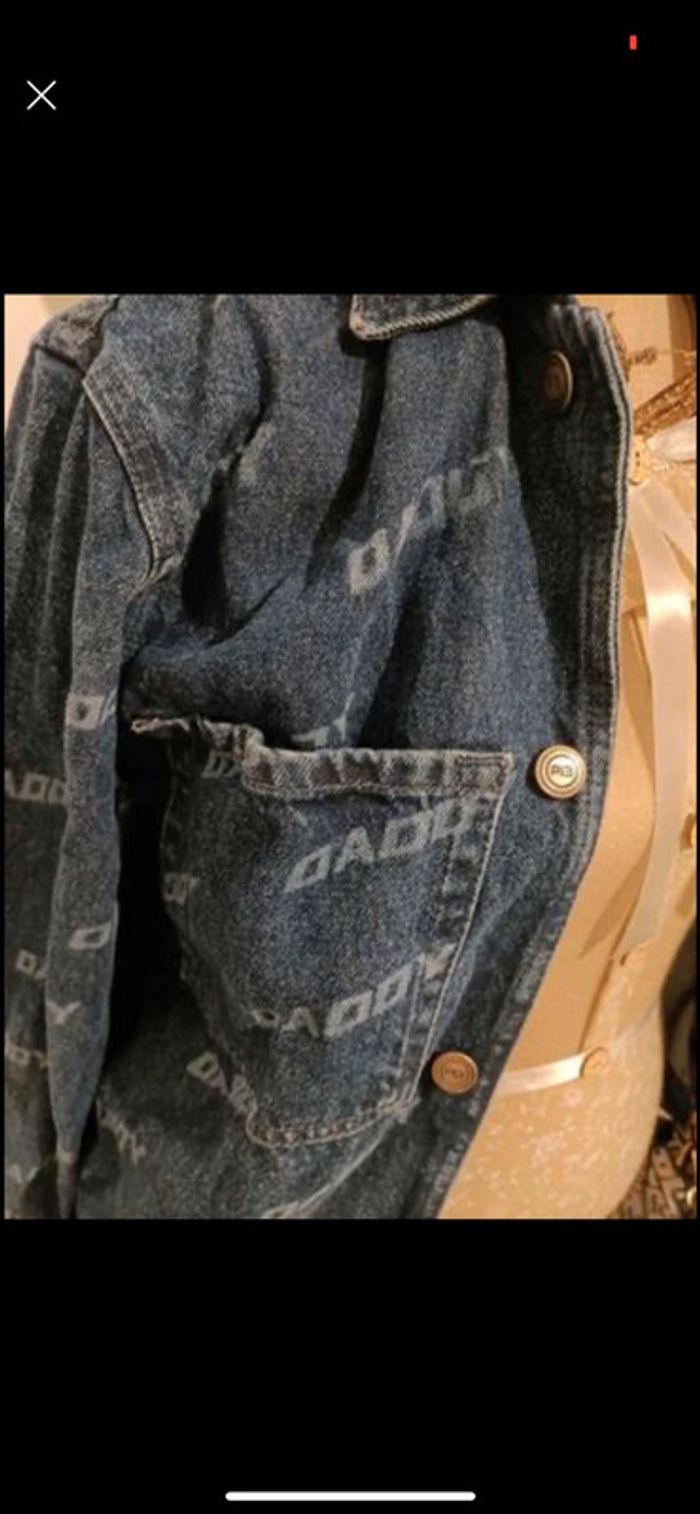 Veste en jean tendance - photo numéro 3