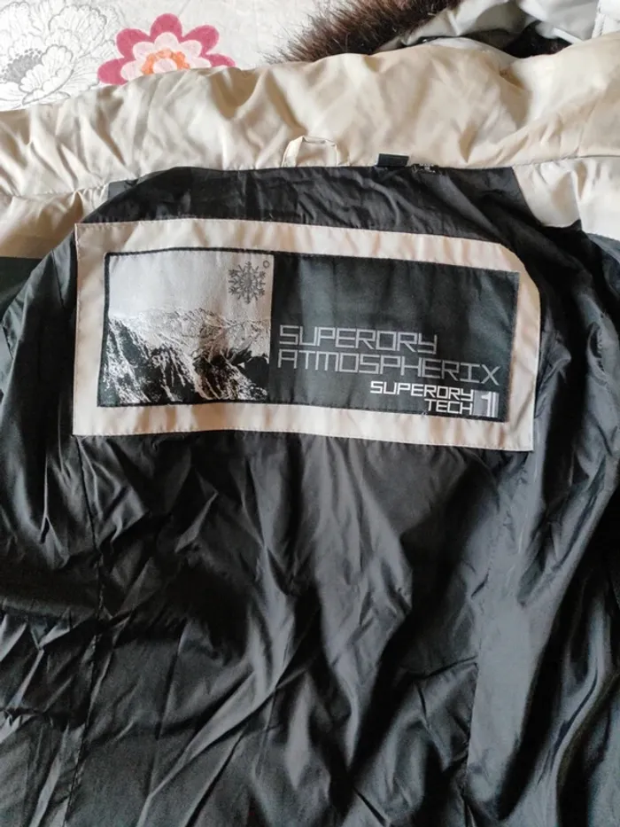 Superbe veste de ski Superdry M gris clair - photo numéro 10