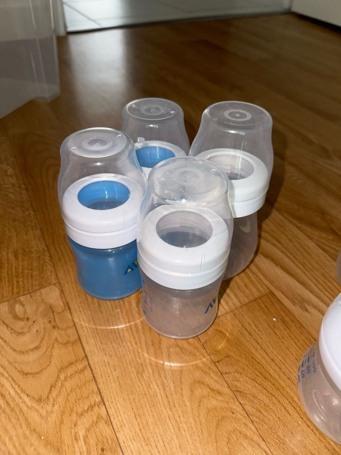 Lot 4 petit biberon avent 125 ml