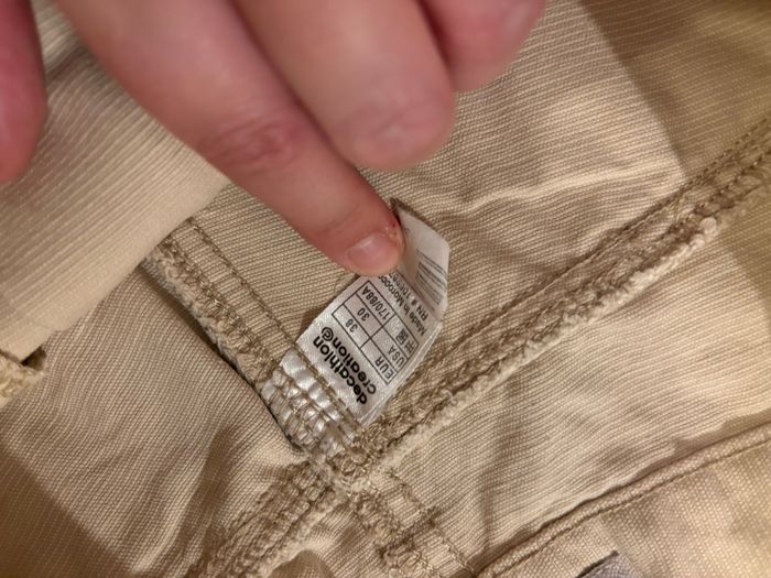 Short beige Quechua – coton épais – taille 38 - photo numéro 3