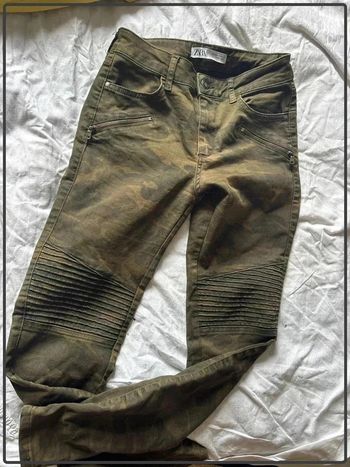Jeans style militaire taille 34 marque Zara