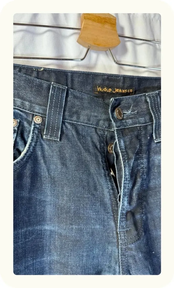 Jean coupe droite homme Nudie jeans Taille 42 XL W32 - photo numéro 3