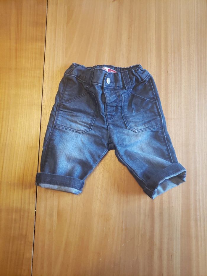 Ensemble polo tape à l'œil et jeans dpam 3 mois - photo numéro 4