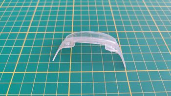 Pare-brise arrière pièce miniature Bburago Burago Mercedes-benz 300 sl 1/18 1/18e 1/18ème #A91