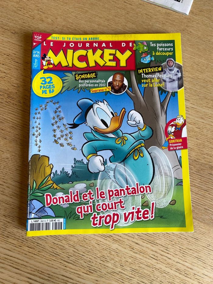 Lot de 6 Le journal de Mickey - photo numéro 3