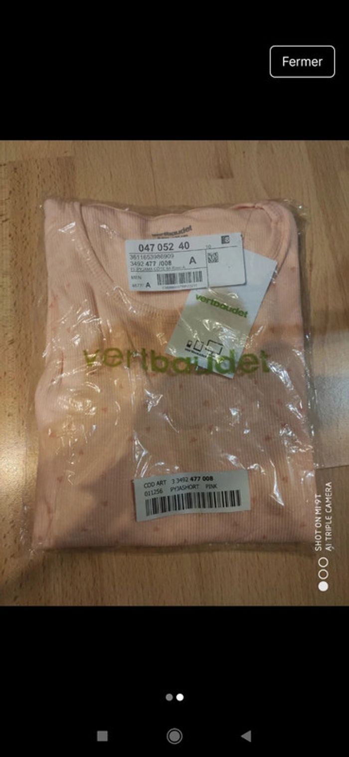 Pyjama short Verbaudet 8 ans été - photo numéro 2